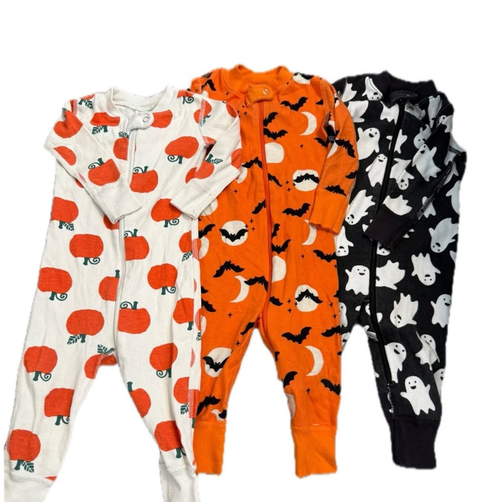 Hanna andersson 70 6-12 month Halloween pajamas bundle